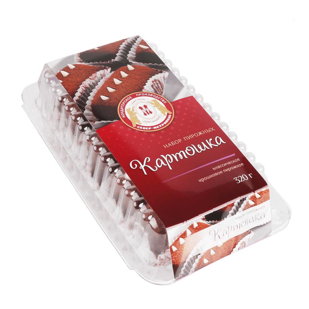 Набор пирожных картошка 320гр Север-Метрополь