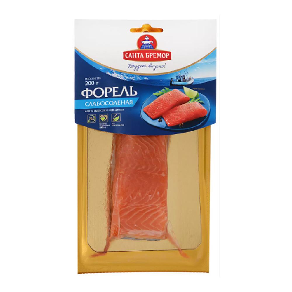 Форель филе-кусок с/с Санта-Бремор 200гр