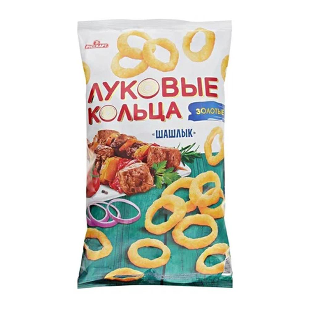 Луковые кольца со вкусом шашлыка 90гр