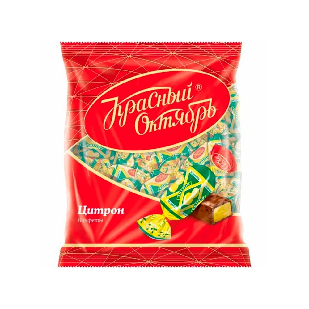 Конфеты Цитрон 250гр Красный октябрь