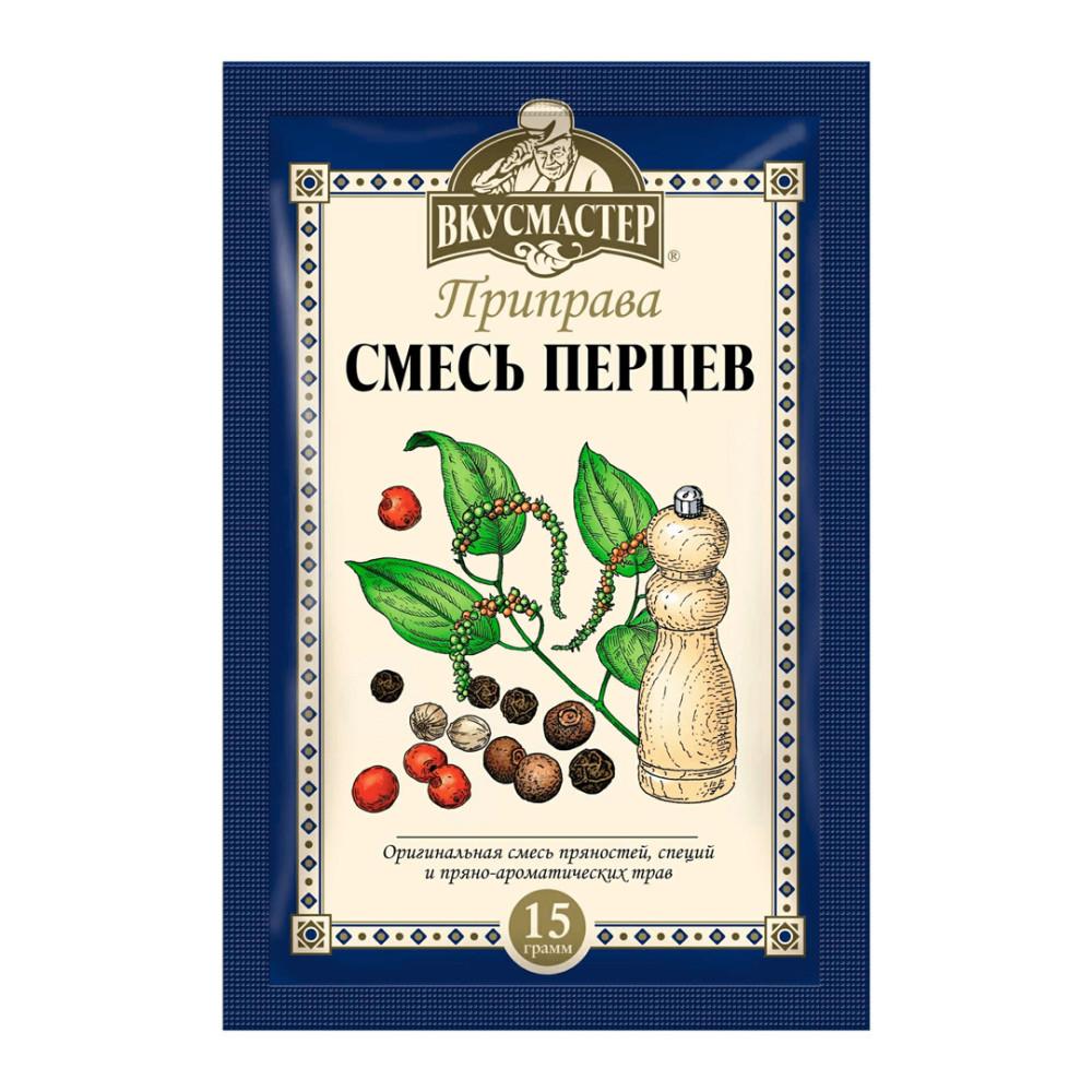 Приправа Вкусмастер смесь перцев 15гр