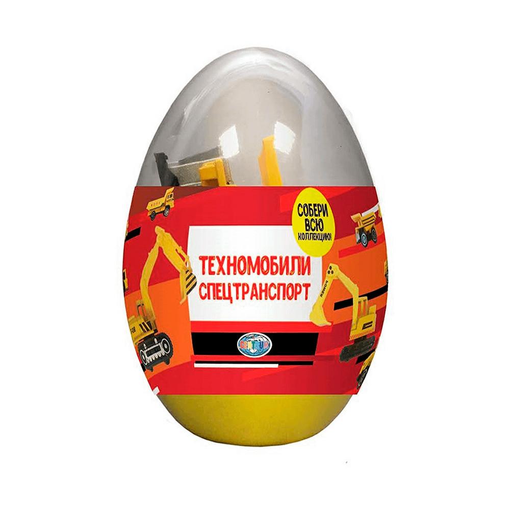 Игрушка сюрприз в яйце Спецтехника