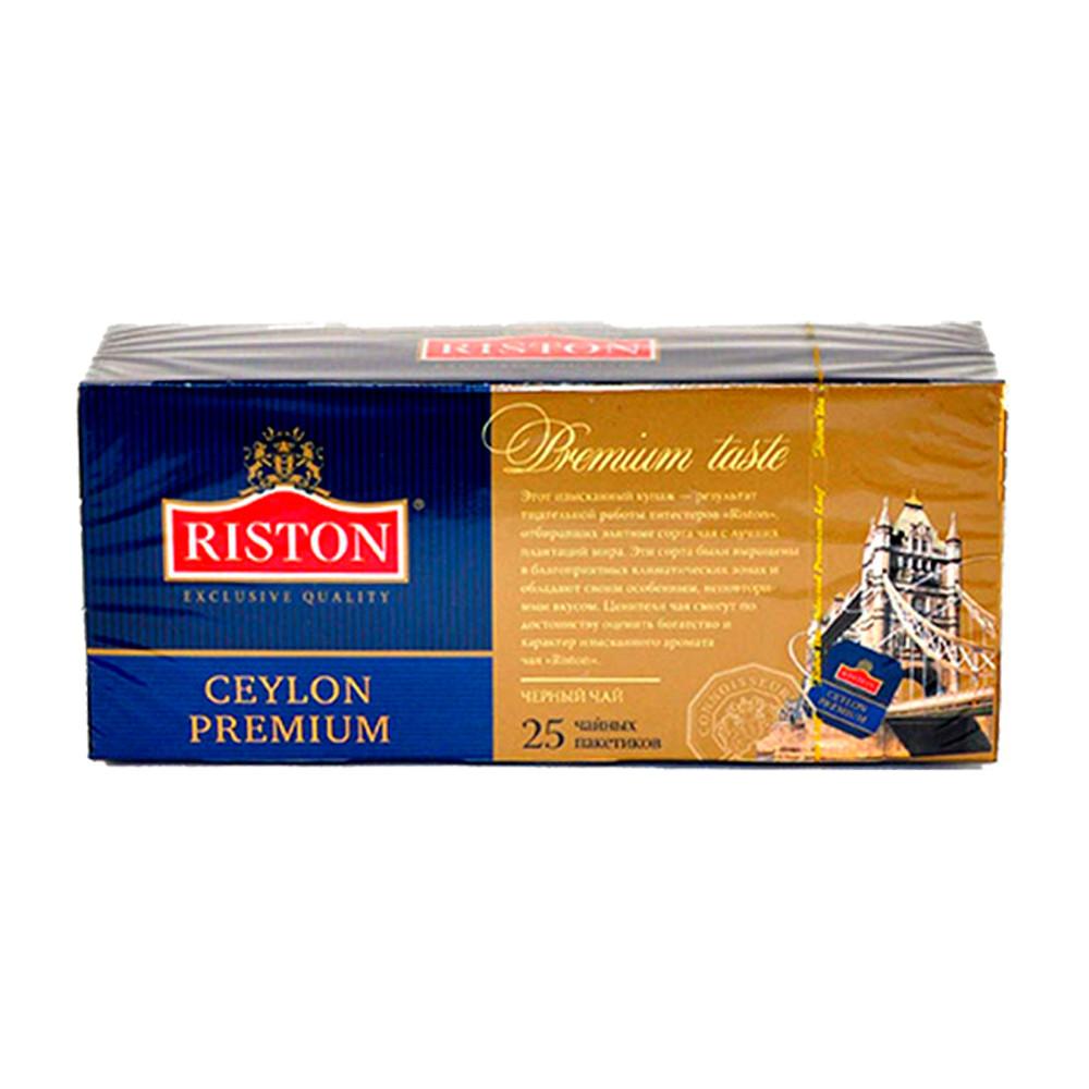 Чай черный Riston Ceylon Premium 25пак
