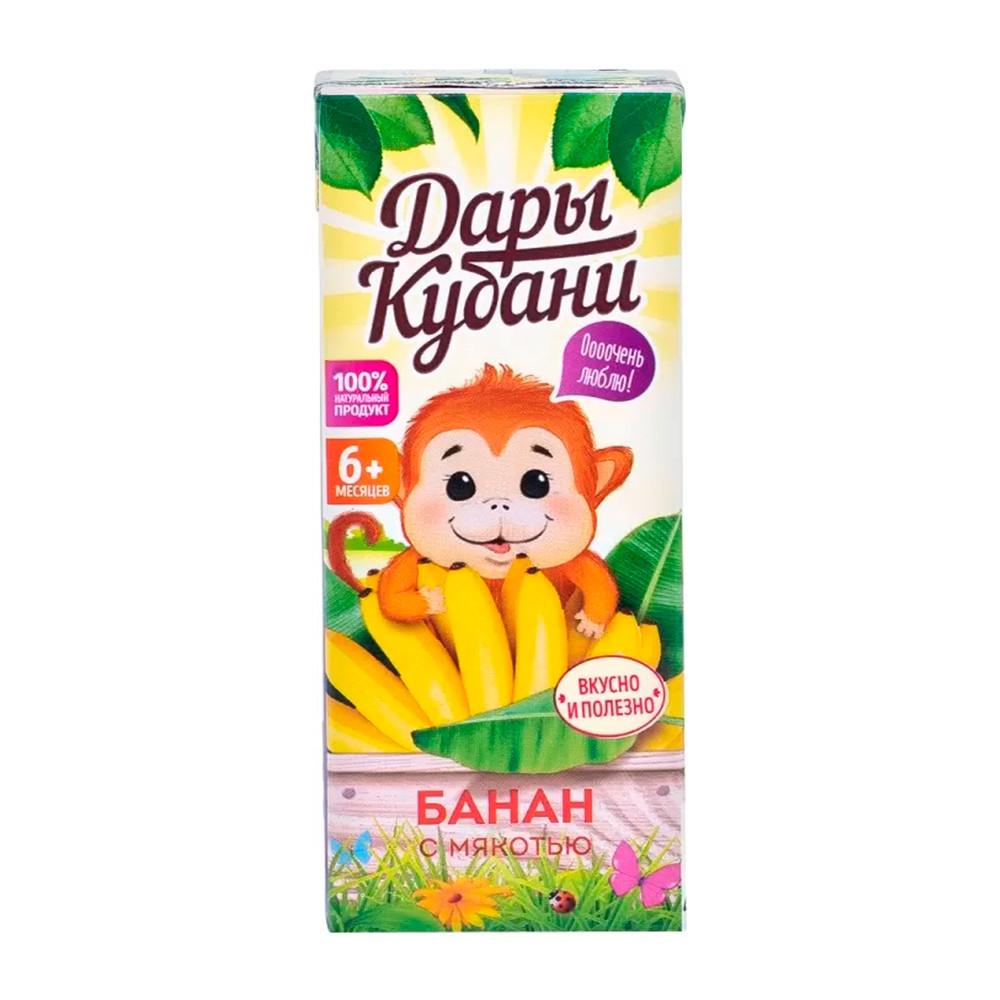 Нектар Дары Кубани 6+ мес банан с мякотью 200мл ТБА