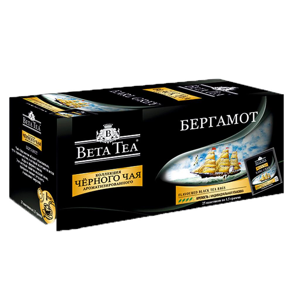 Чай черный Beta Tea Бергамот Бета Гида 25пак