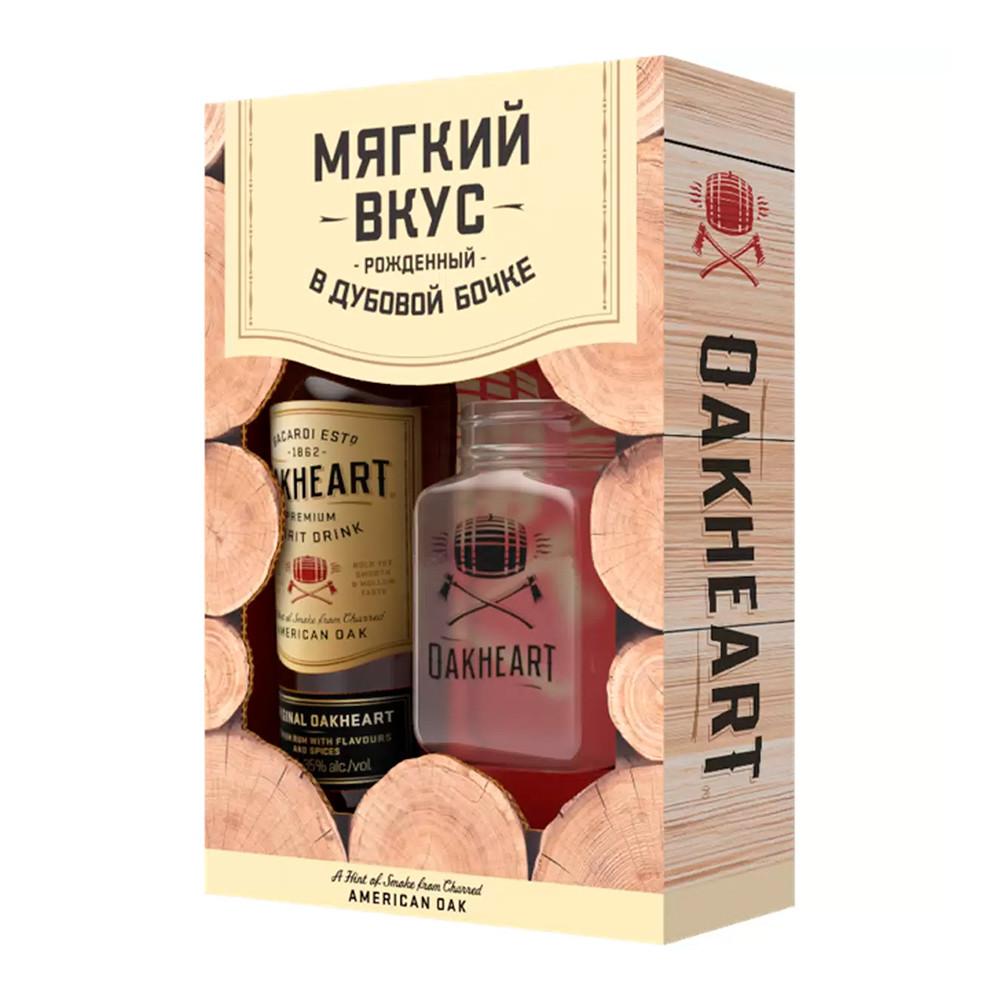 Напиток спиртной Оакхарт Ориджинал п/у + стакан 0,7л 35%