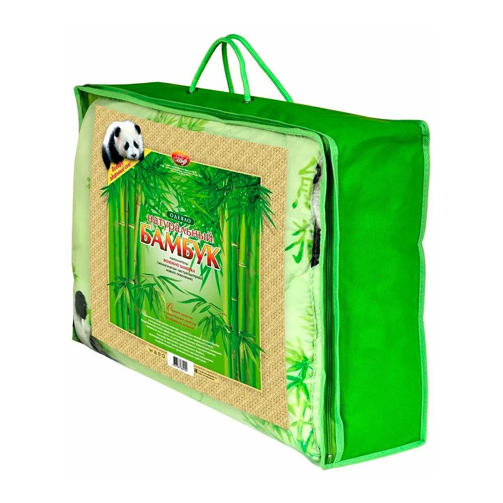 Одеяло 2сп Бамбук 220г/м2 172х205см всесезонное (627)