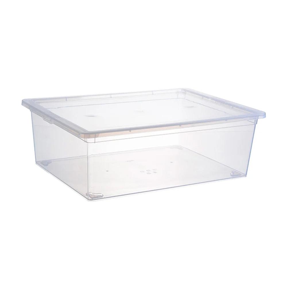 Ящик 25л  530х370х180мм Прозрачный М 2353