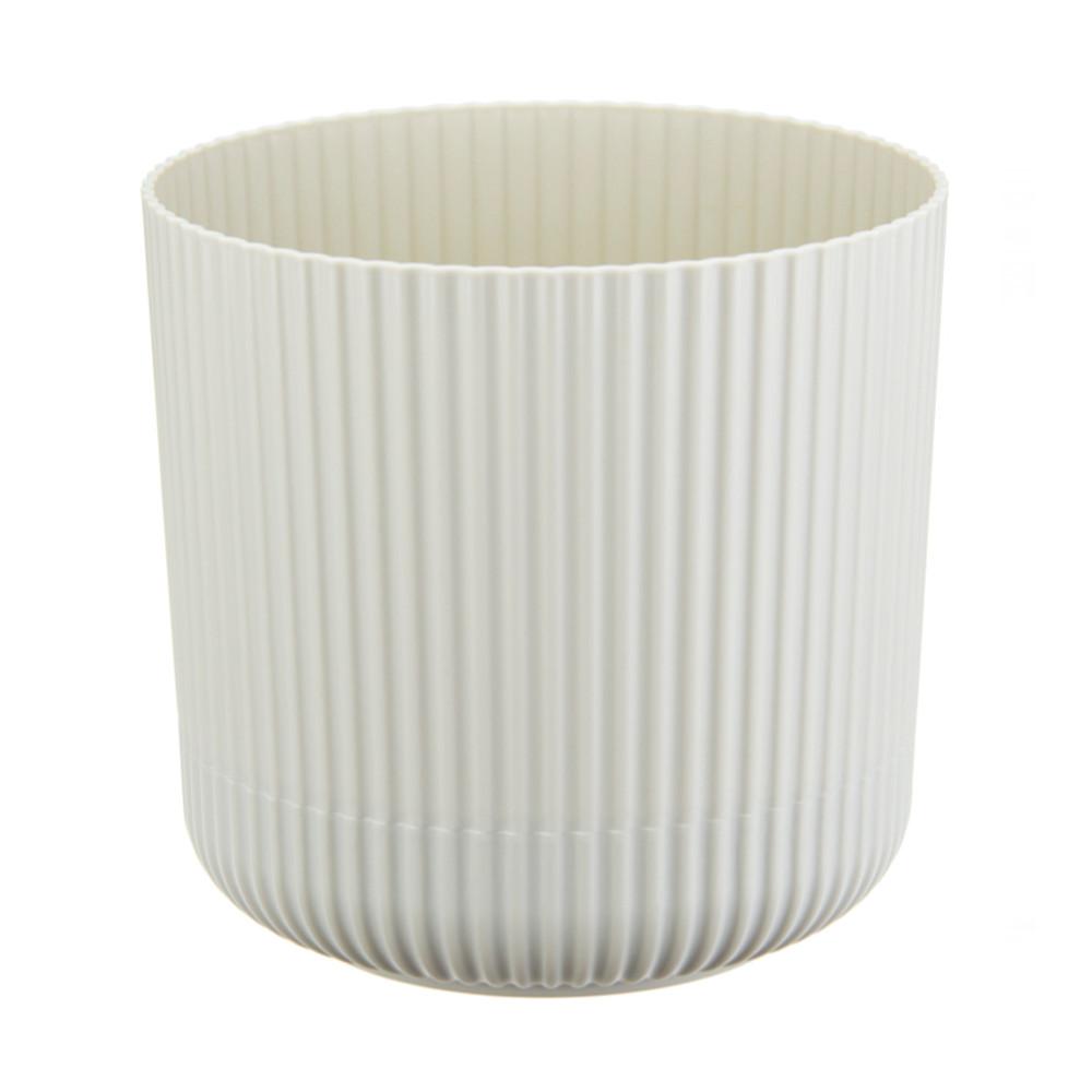 Кашпо ВЕЛЬВЕТ D180мм 3,6л с пристегнутым поддоном М 3182