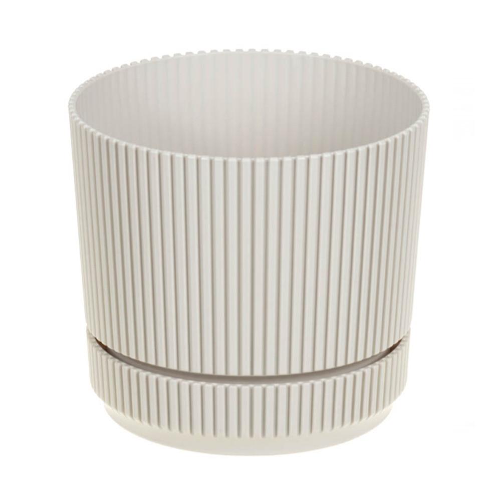 Кашпо СТРИП D200мм 3,9л с подставкой М 3248