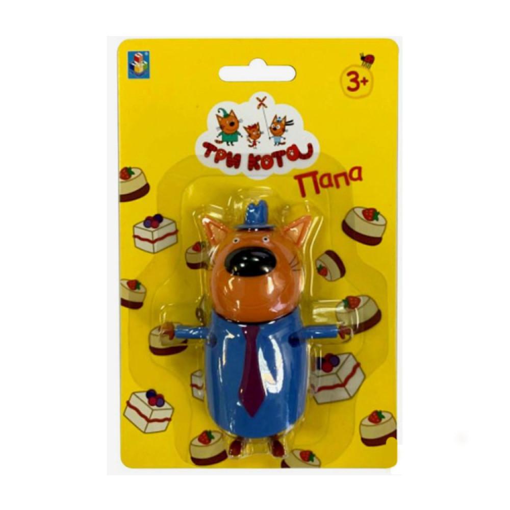 Игрушка Три кота Папа подвижные ножки и ручки 8,8см
