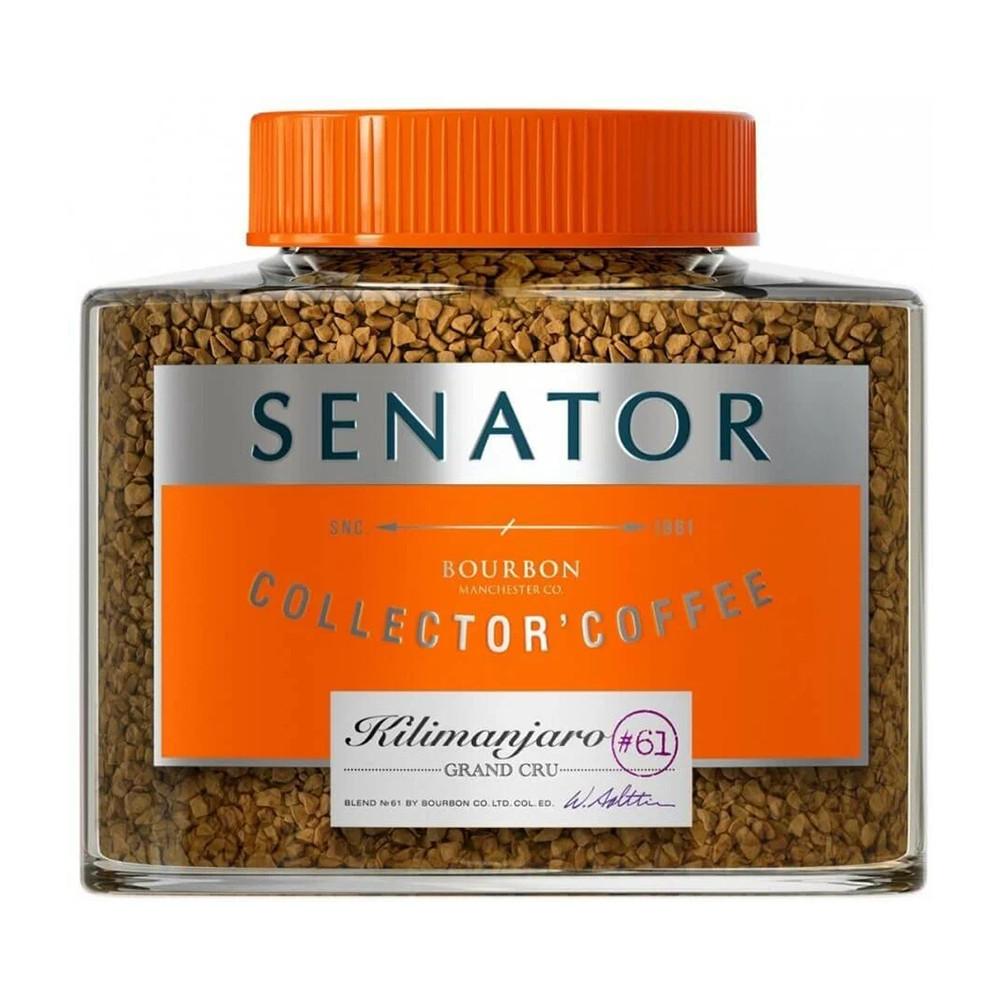 Кофе растворимый Senator Kilimanjaro с доб. мол. ст/б 90-100гр