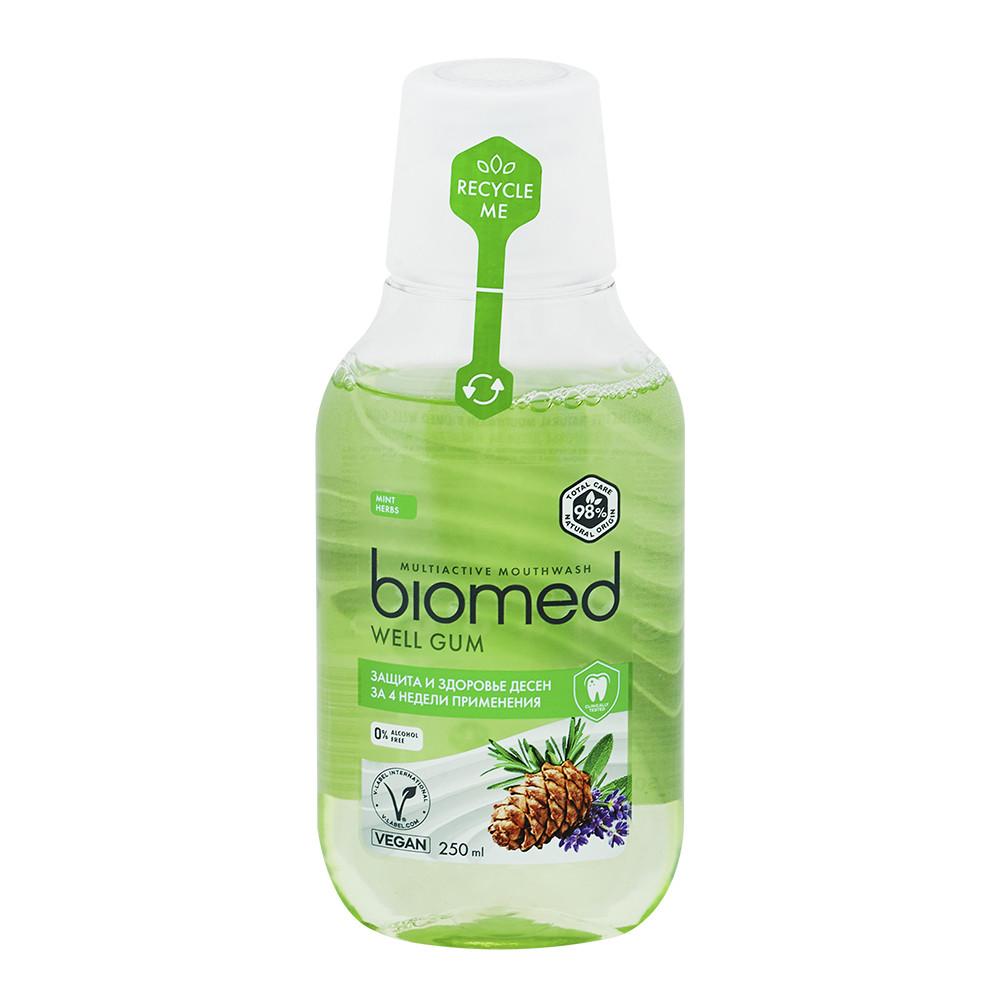 Ополаскиватель д/полости рта Biomed Well Gum 250мл