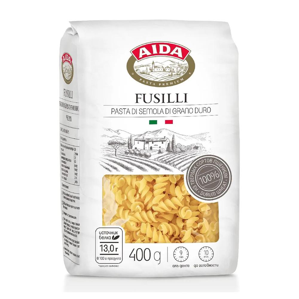Макаронные изделия AIDA Fusilli Спираль 400гр