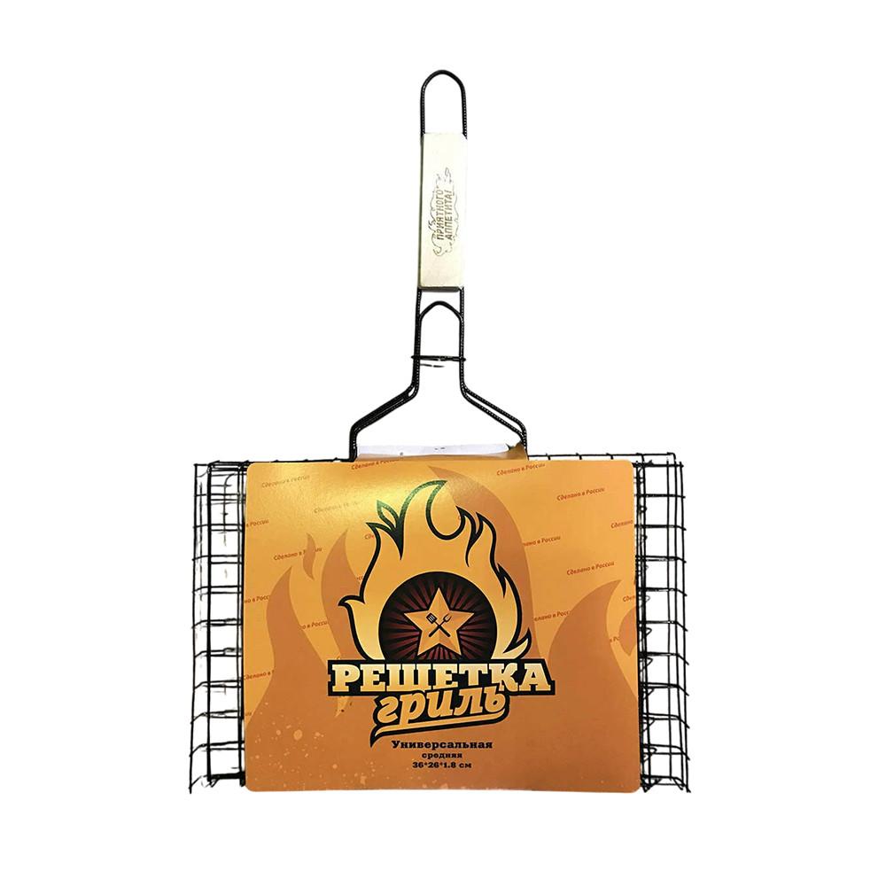 Решетка для барбекю универсальная средняя 360*260*18
