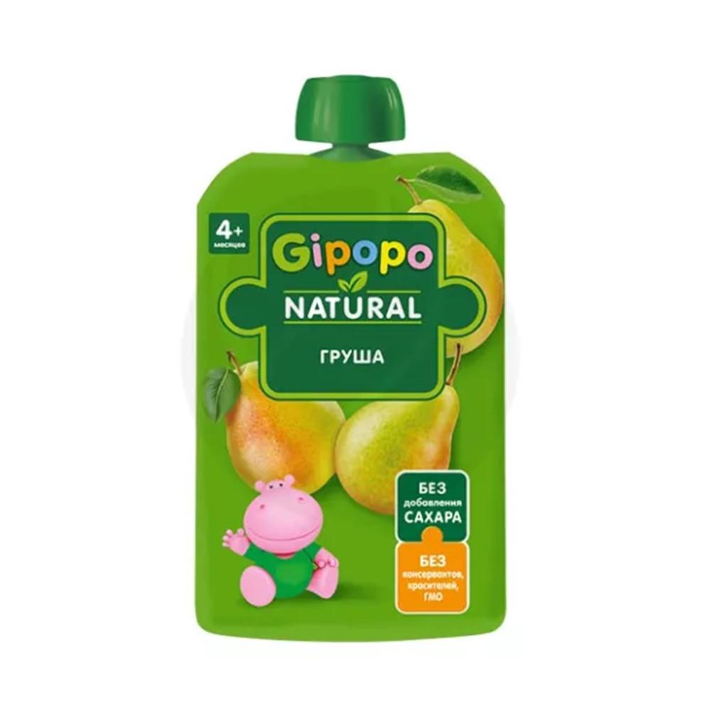 Пюре Gipopo груша пауч 90гр