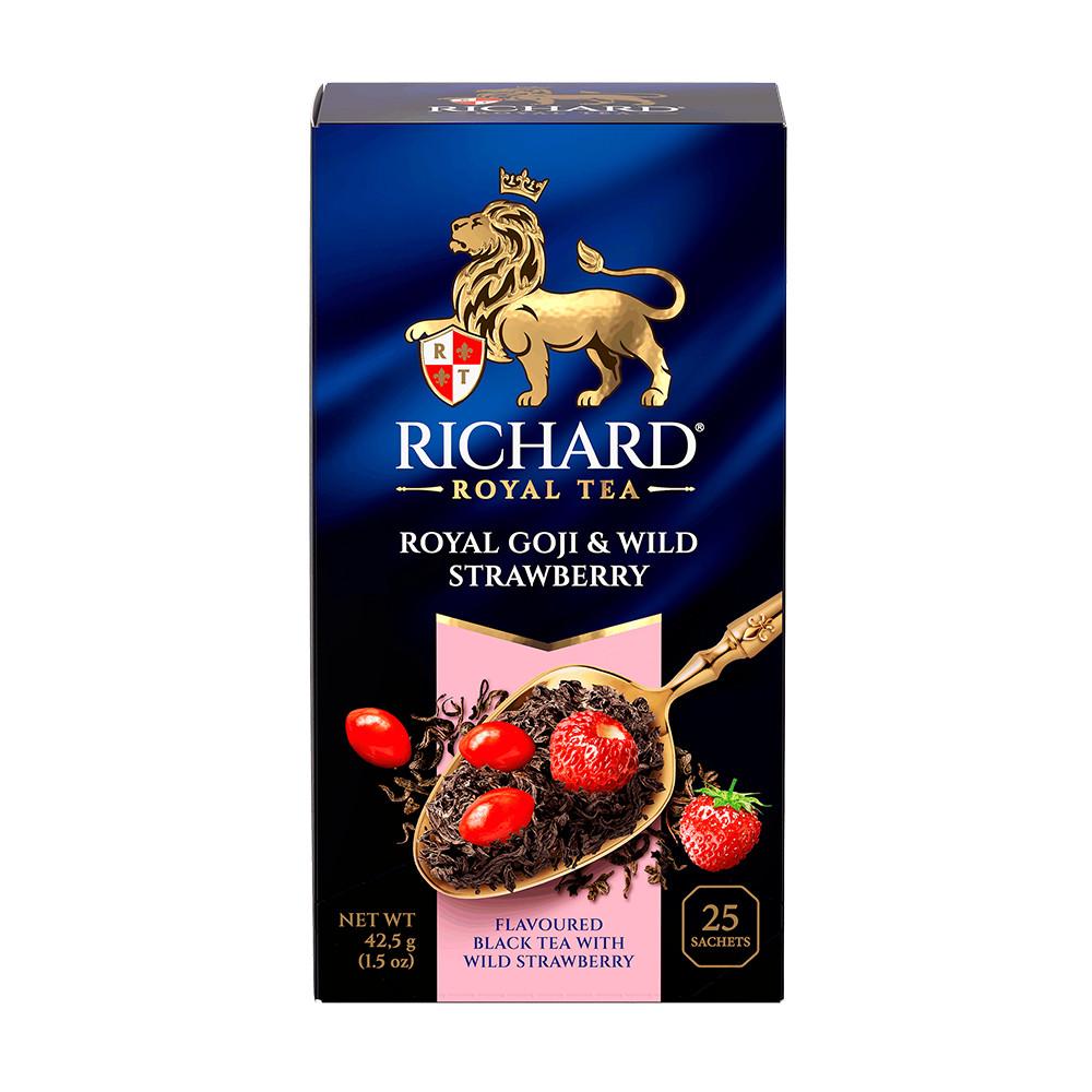 Чай черный Richard Royal Goji and Wild Strawberry 25пак