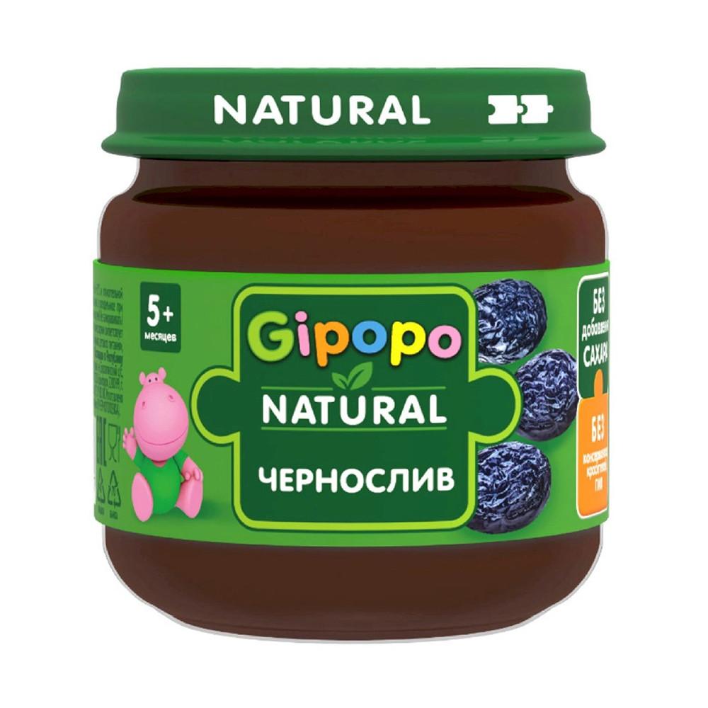 Пюре Gipopo чернослив ст/б 80гр
