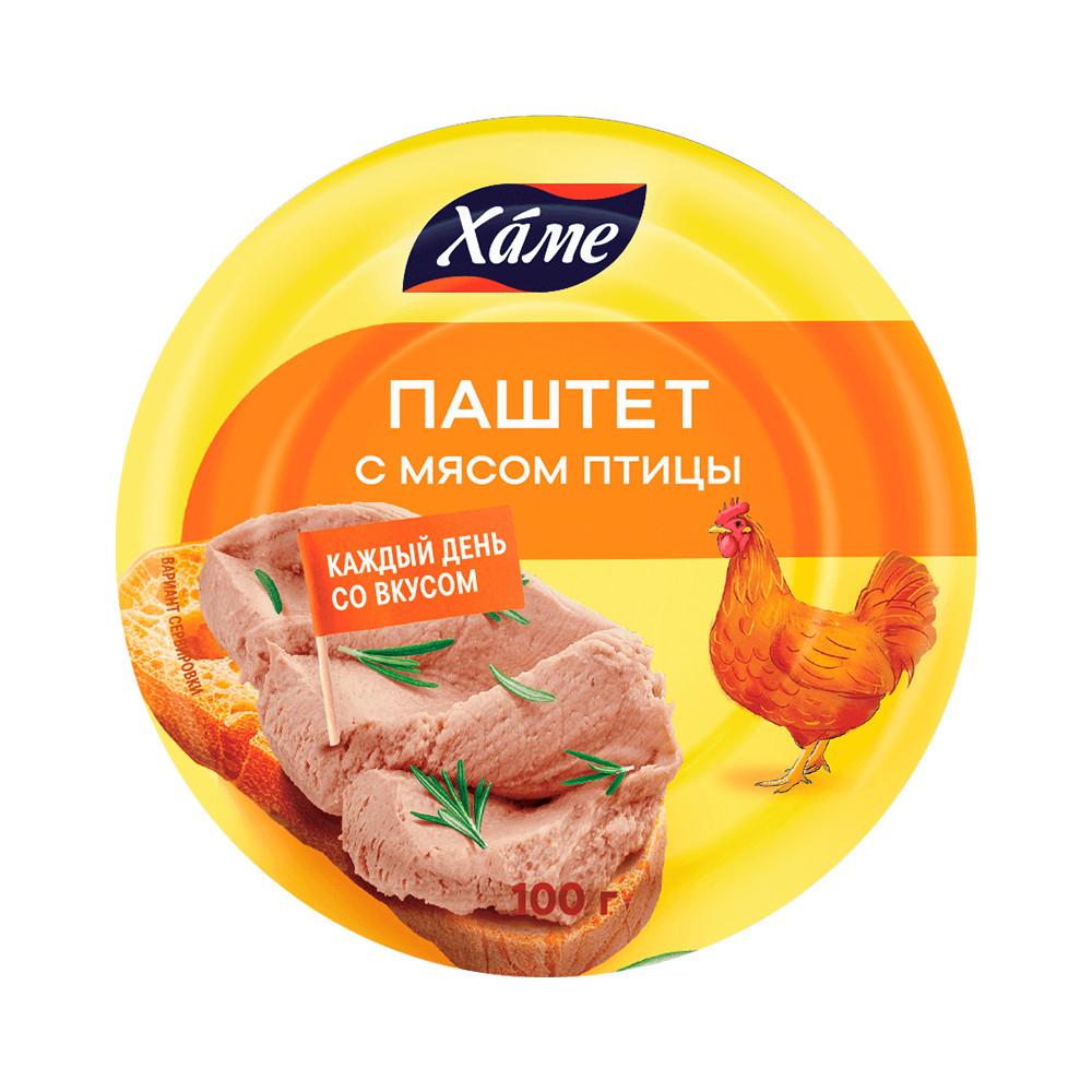 Паштет Hame с мясом птицы 100гр
