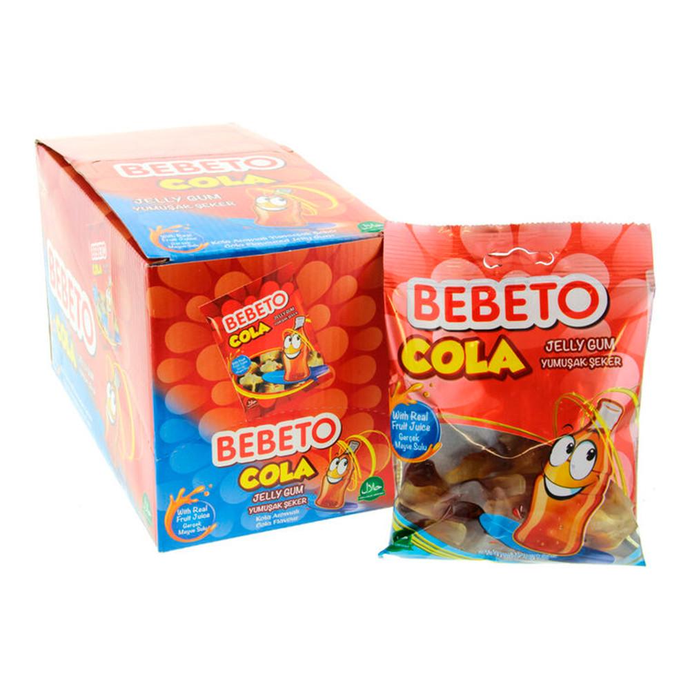 Мармелад Bebeto COLA жевательный со вкусом колы 70-80гр