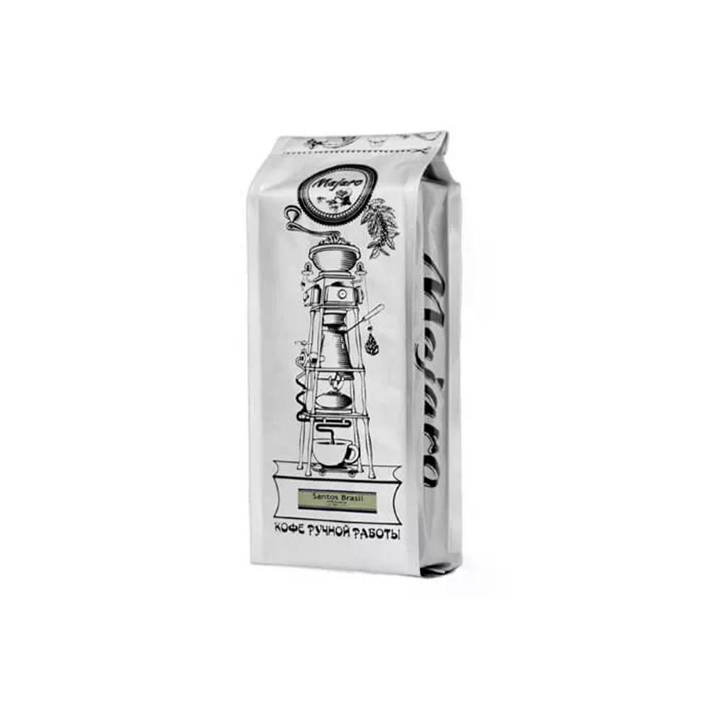 Кофе обжаренный молотый Majaro Brasil Santos 250гр
