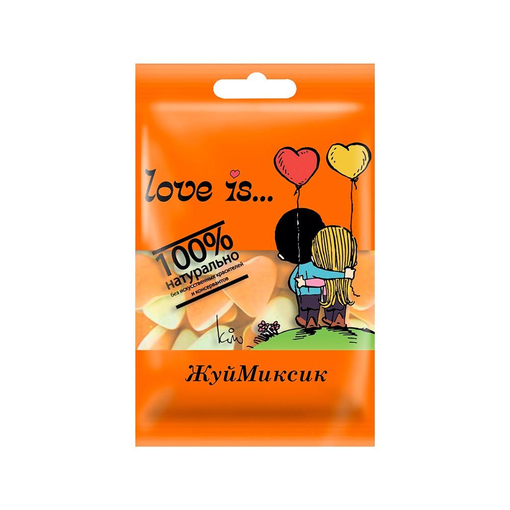 Мармелад жевательный Love is клубника банан 20гр