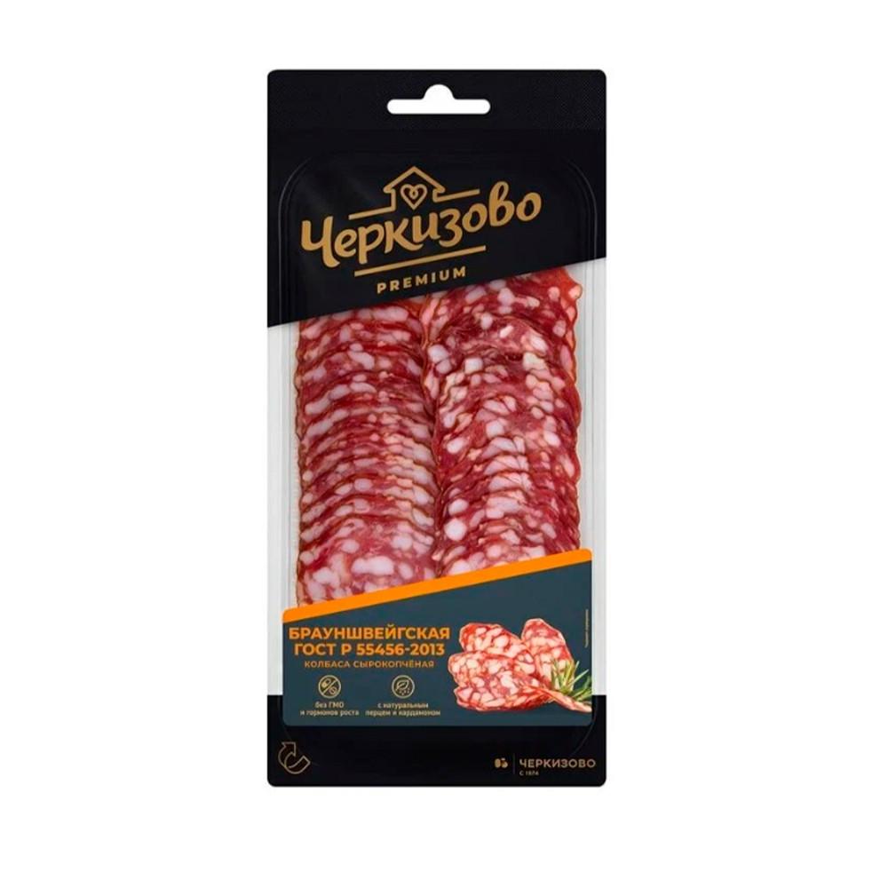 Колбаса с/к Брауншвейгская Черкизово нарезка 85гр