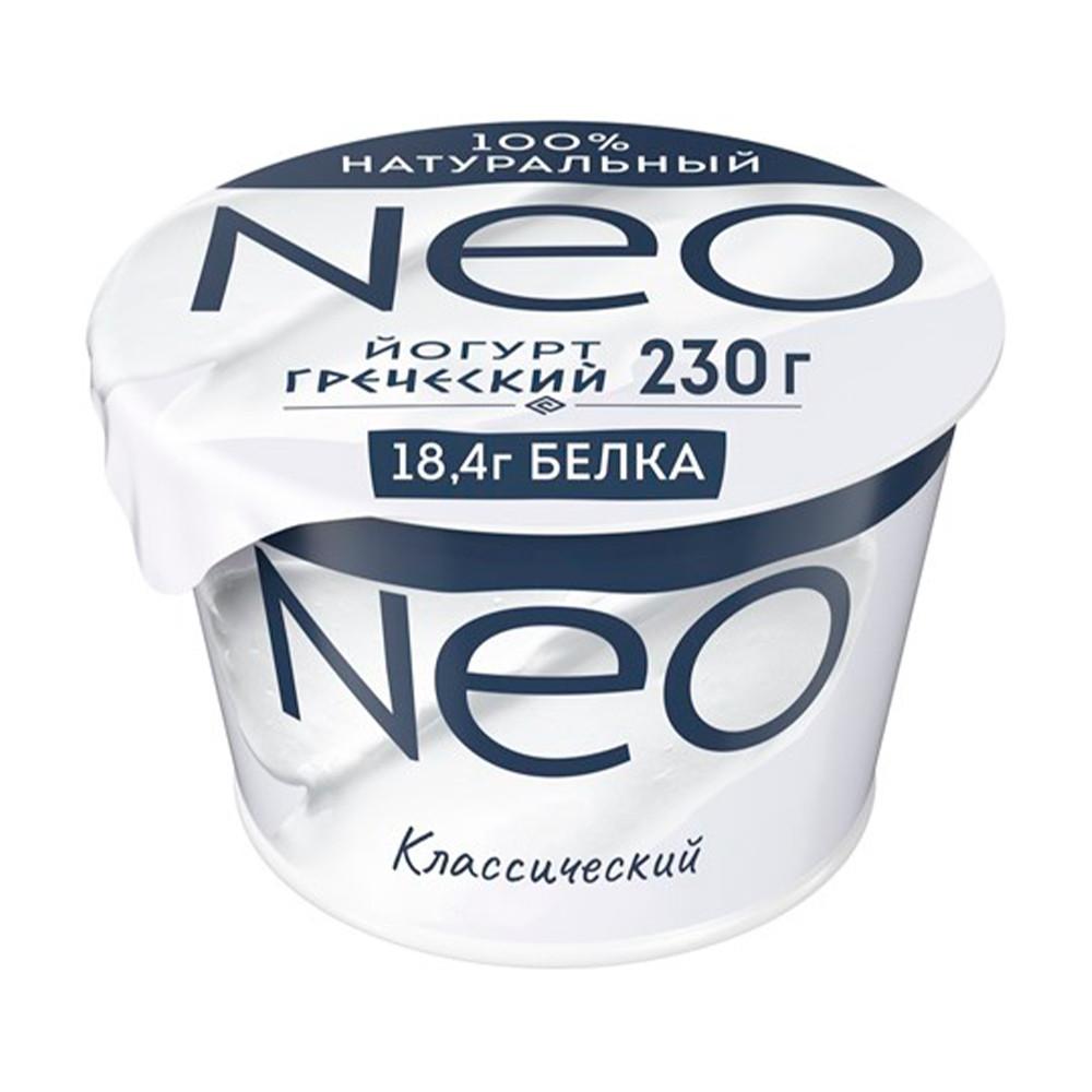 БЗМЖ Йогурт Греческий NEO натуральный 2% 230гр