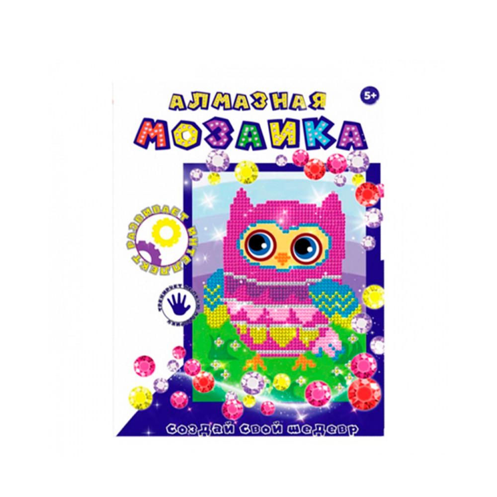 Мозаика алмазная Сова 20*15см