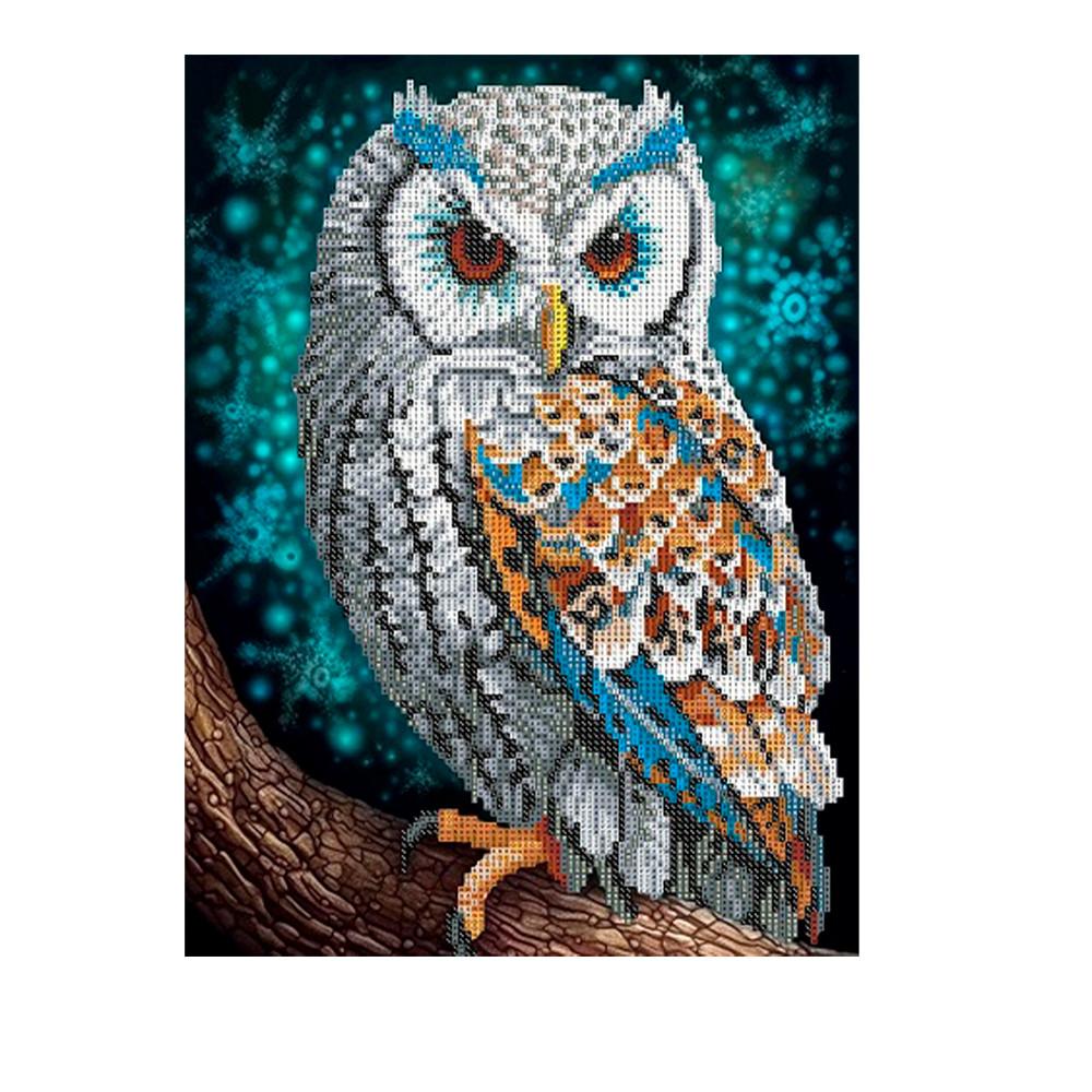 Мозаика алмазная Сова 40*50см