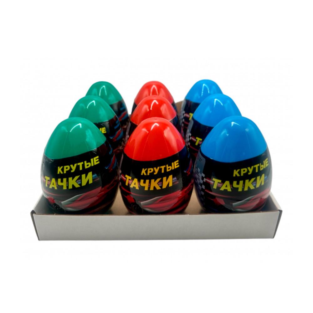 Игрушка сюрприз в яйце Машинки