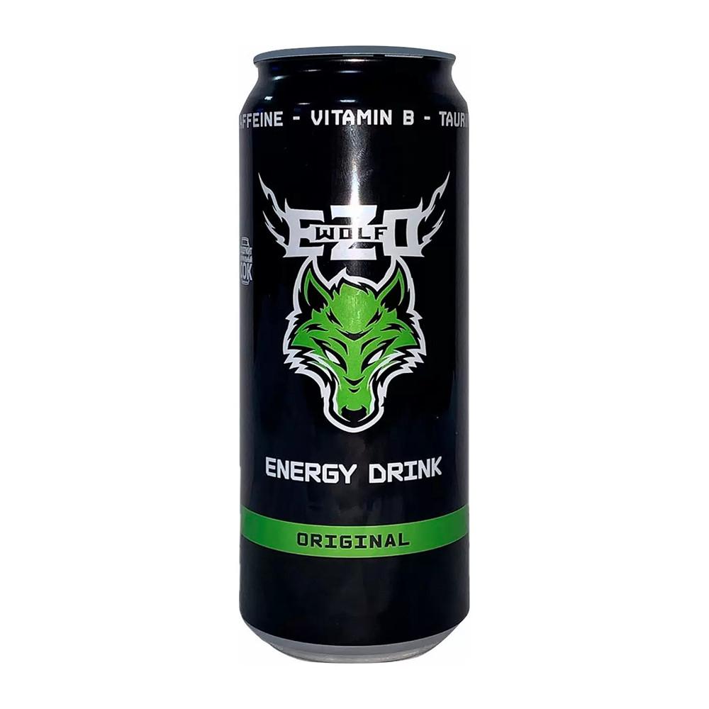 Напиток безалкогольный тонизирующий газированный EZO WOLF original 0,45л