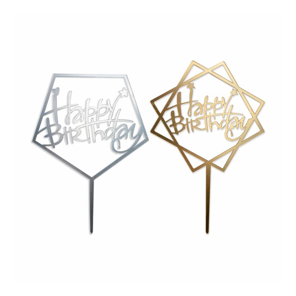 Украшение декоративное топпер пластиковый 20см