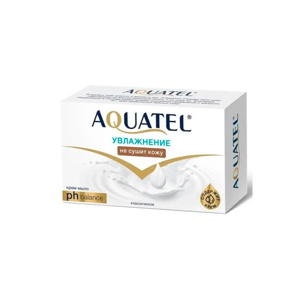 Крем-мыло туалетное Aquatel классическое 90гр