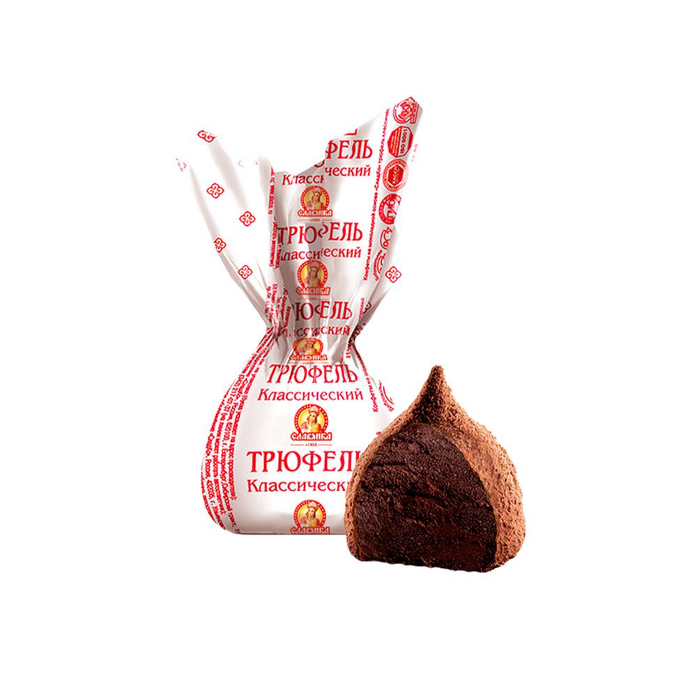 Конфеты трюфели Славянка классические 12шт 200гр