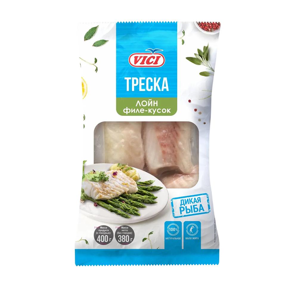 Треска филе VICI Лойн б/к зам 400гр