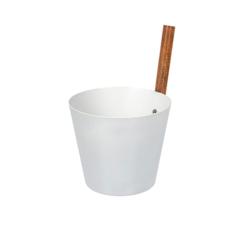 Бадья Банные штучки алюминий белая 5л