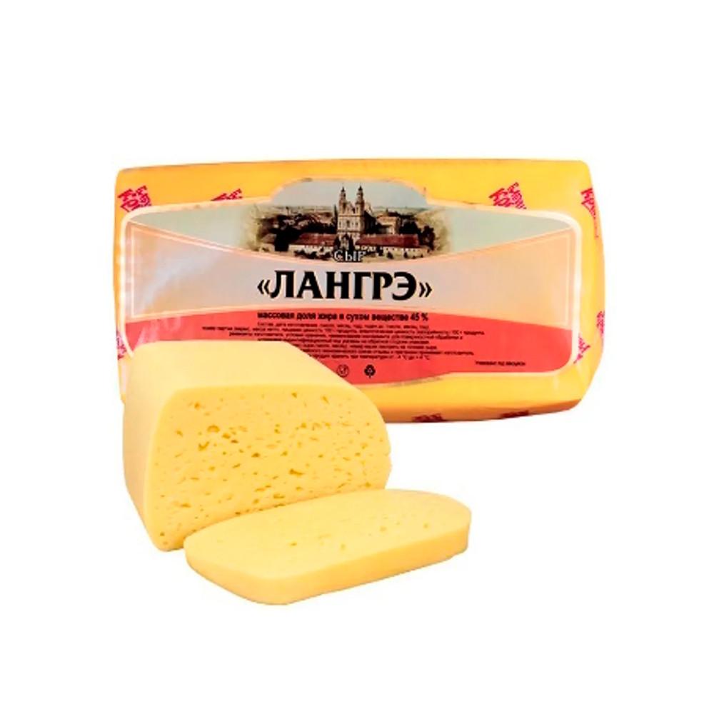 БЗМЖ Сыр Лангрэ Бабушкина крынка 45% кг