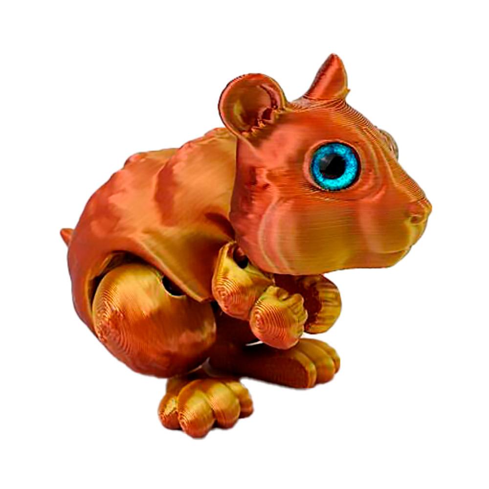 Игрушка 3D Хомяк Рино в коробке