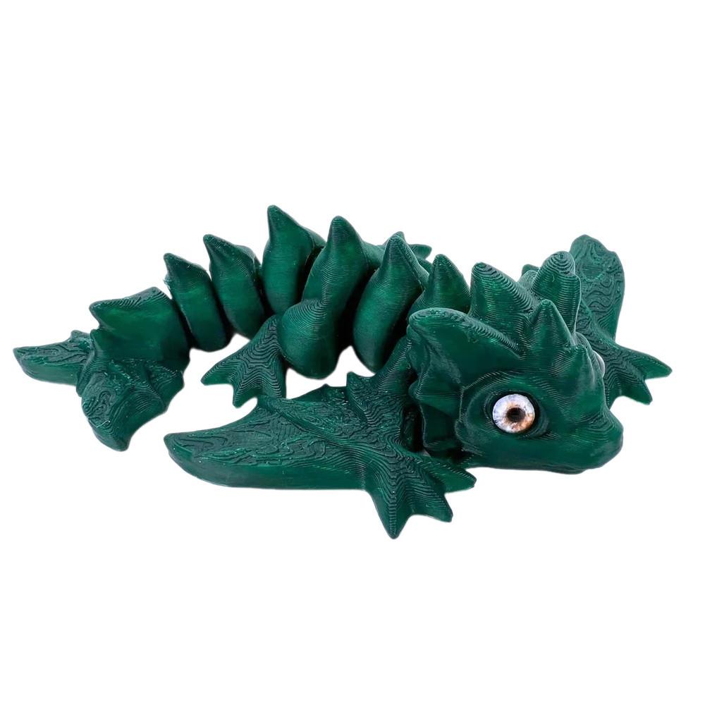 Игрушка 3D Дракончик Малыш Верн в коробке