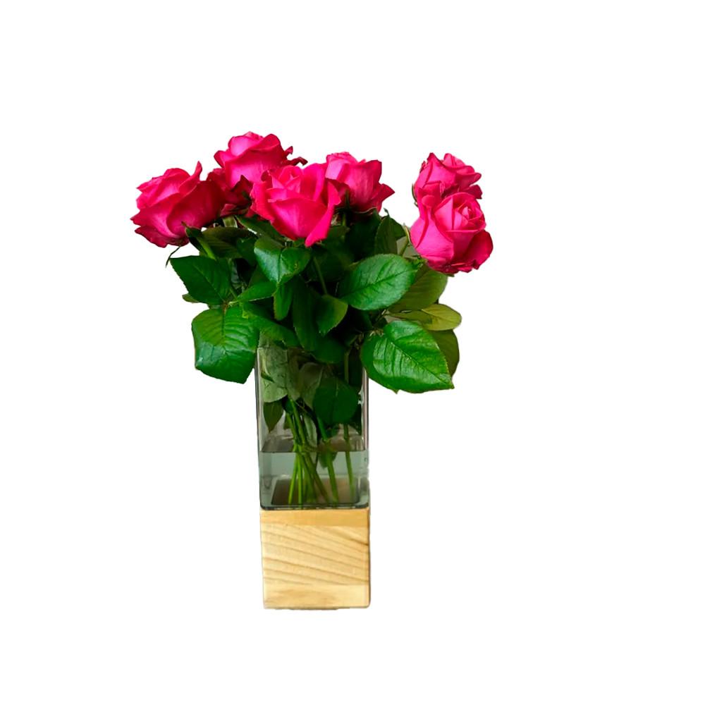 Ваза Флакон пластик M-57-25