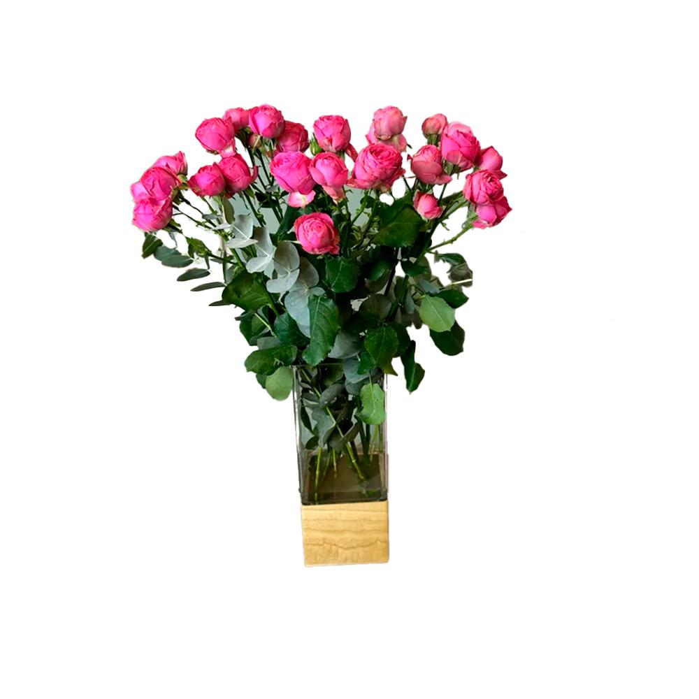 Ваза Флакон пластик M-57-26