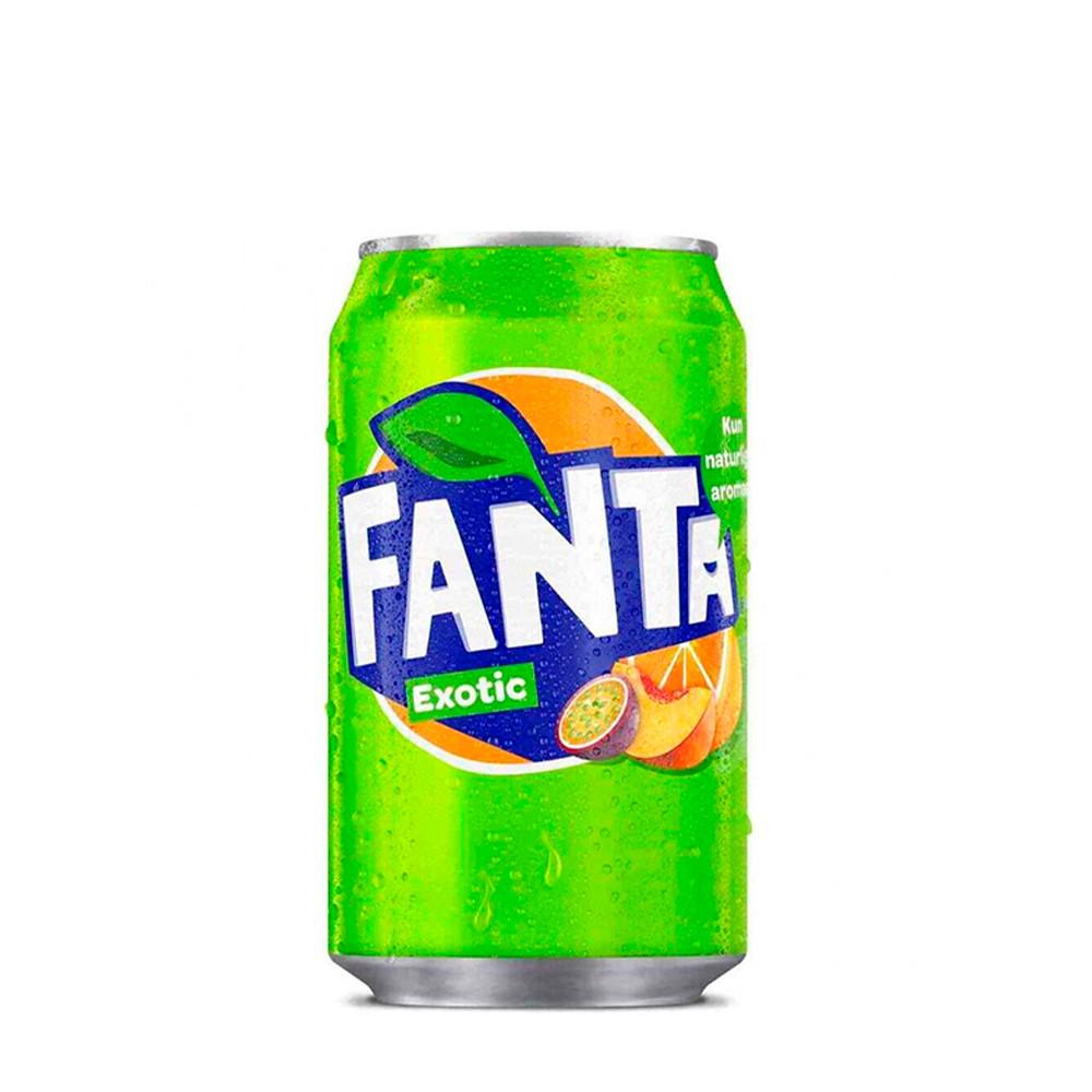 Напиток б/а газированный Fanta Exotic 330мл ж/б