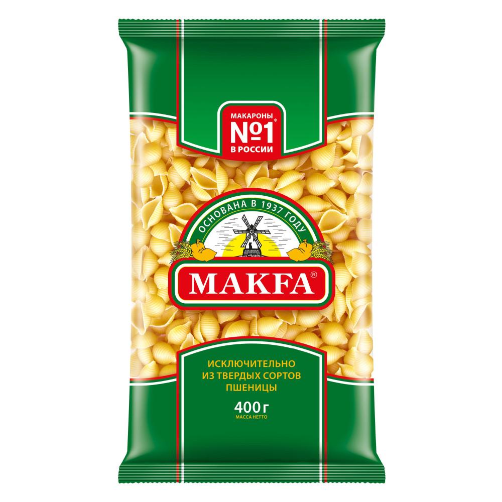 Макаронные изделия Макфа Ракушки 400гр