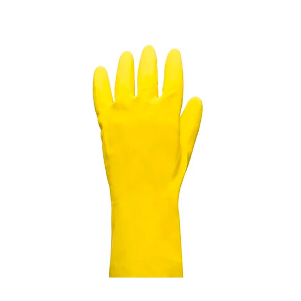 Перчатки латексные EUROHOUSE с хлопковым напылением XL