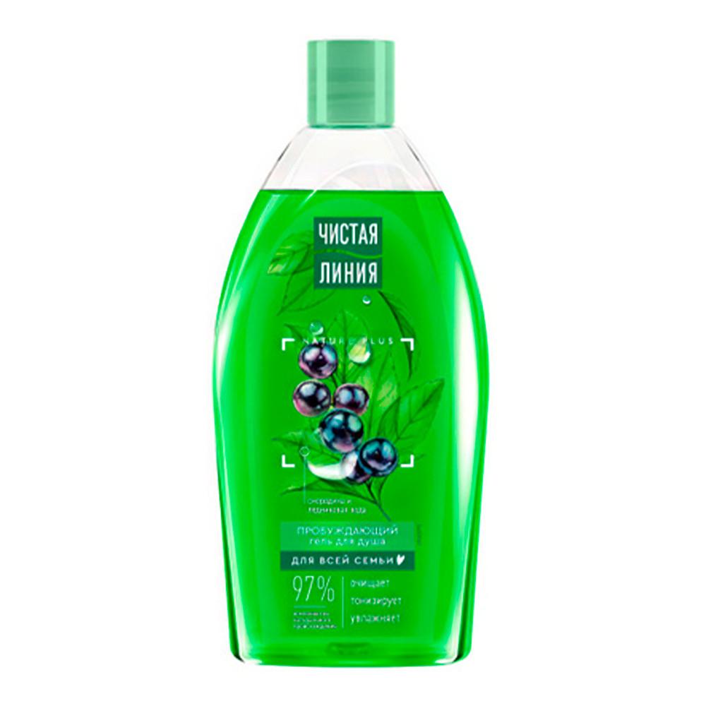 Гель для душа Чистая линия Пробуждающий 750мл