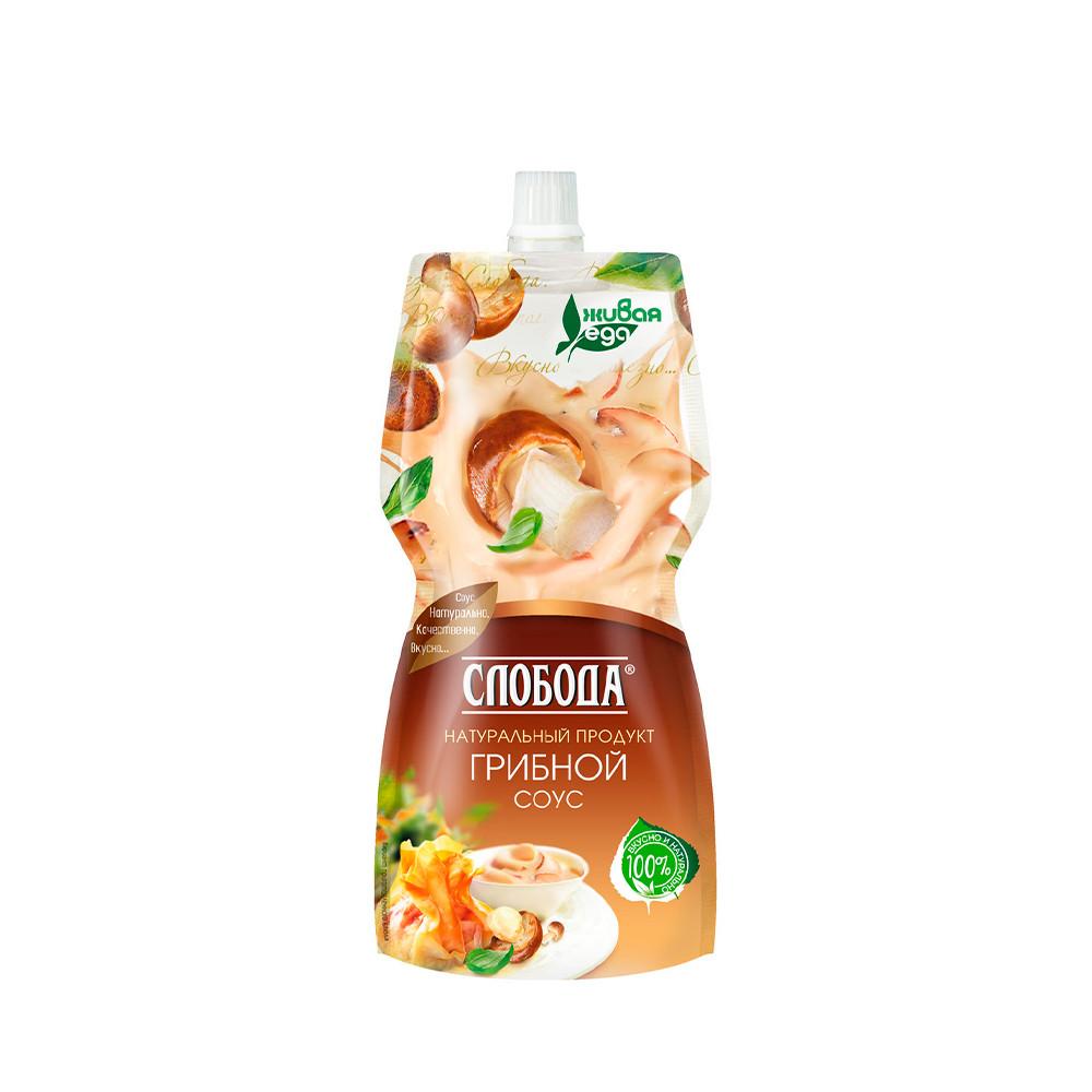 Соус Слобода Грибной 60% 200мл дойпак