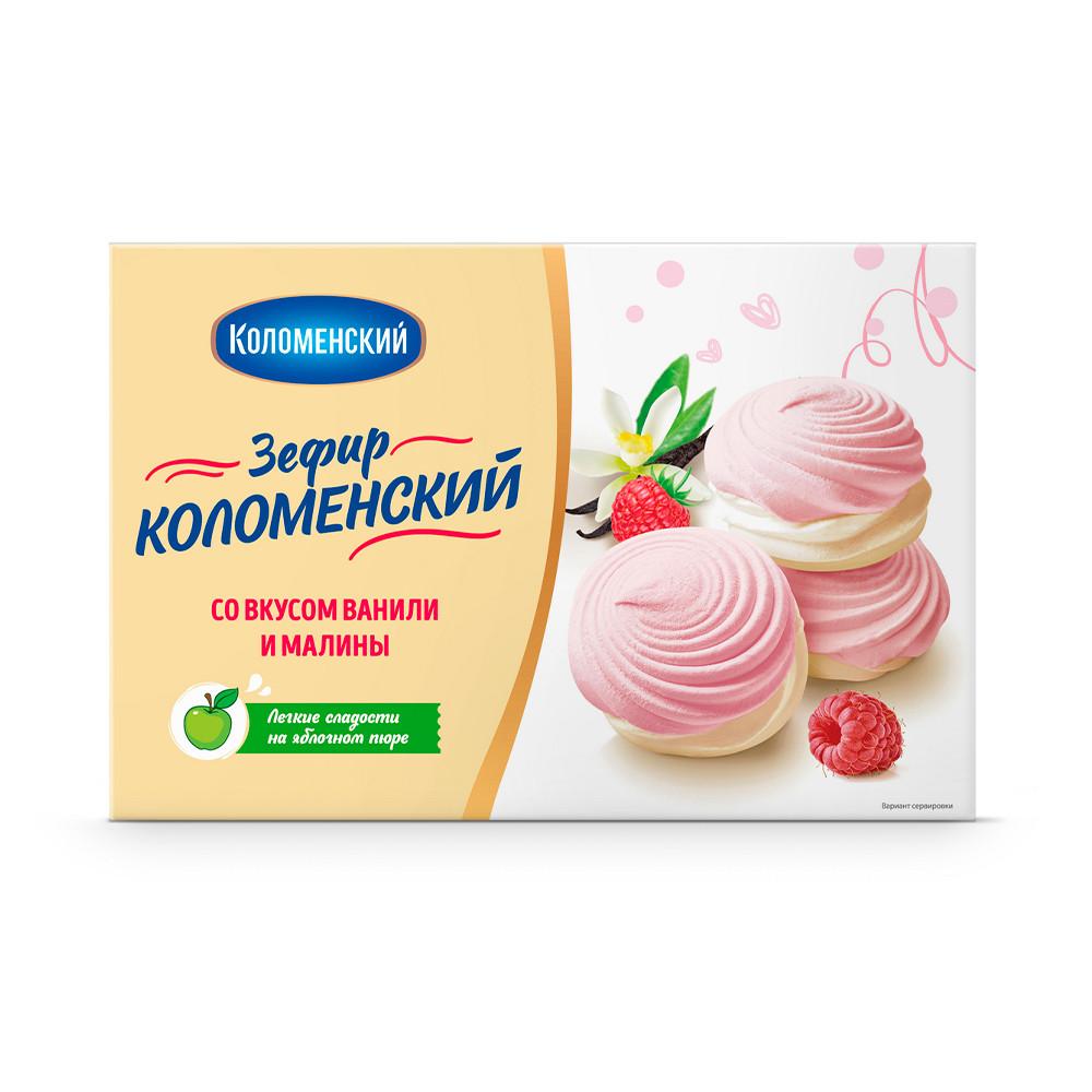 Зефир Коломенский со вкусом ванили и малины 250гр
