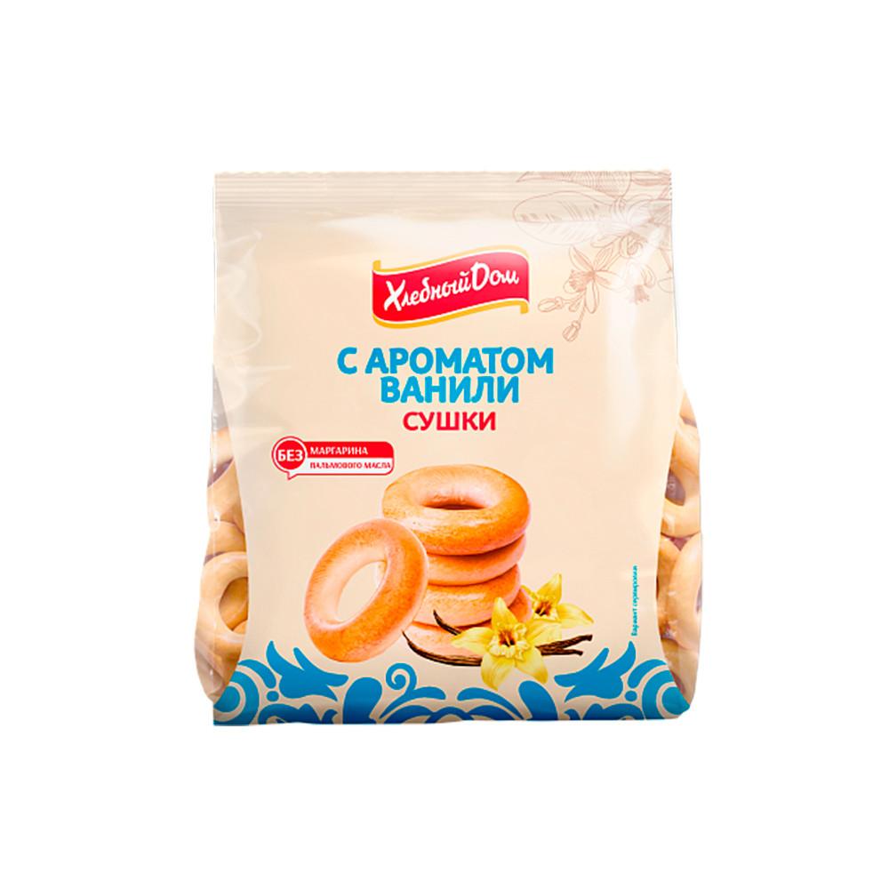 Сушки Хлебный дом с ароматом ванили 250гр