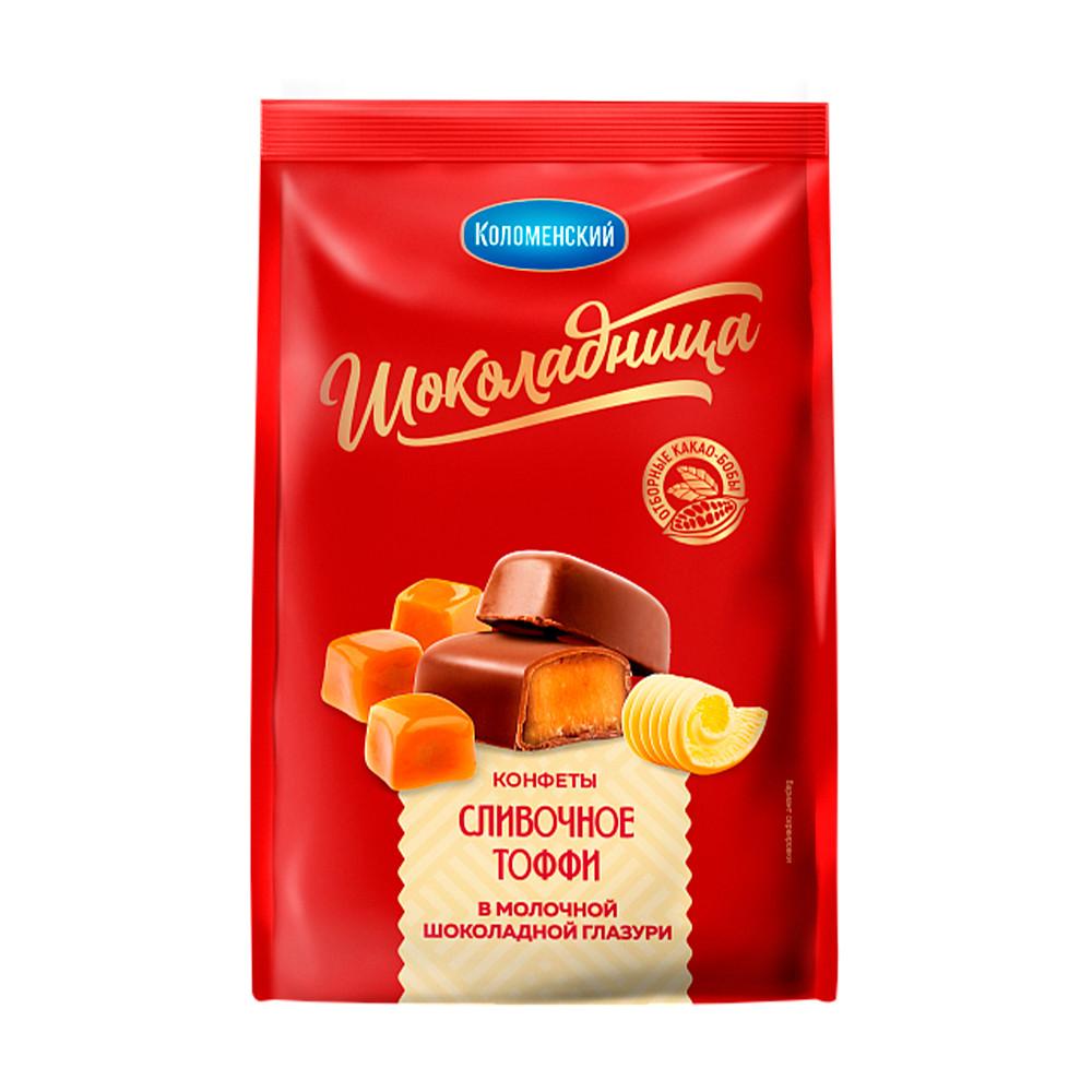 Конфеты Шоколадница тоффи в молочной глазури 160гр